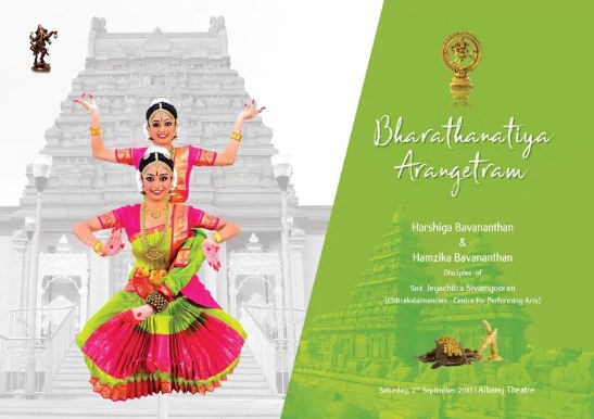 Bharathanatiya Arangetram of Harshiga and Hamsika