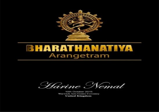 Bharathanatiya Arangetram of Harine Nemal